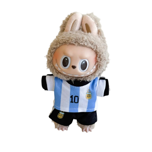 Labubu Soccer Jersey Set - Argentina Edition #10
